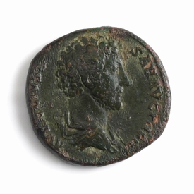 Roman Empire, Marcus Aurelius (161-180 AD), Æ Sestertius