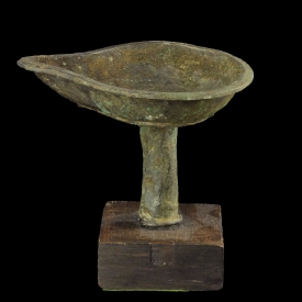 Late Roman - early Byzantine bronze lamp filler