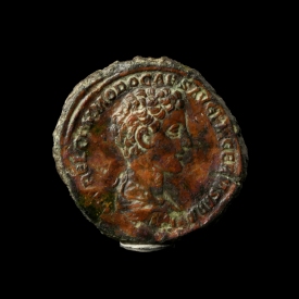 Roman Empire, Commodus, Æ Sestertius