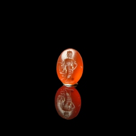 Roman carnelian intaglio with Ceres