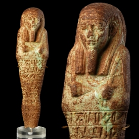 Ancient Egypt, Ushabti, Tious, son of Tay-te-der-ek