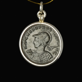 Silver pendant with Roman coin of Probus