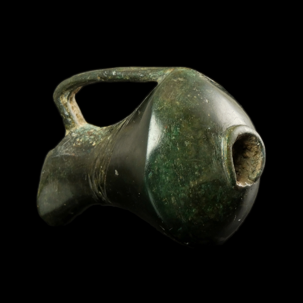 Ancient Greece, bronze miniature Jug