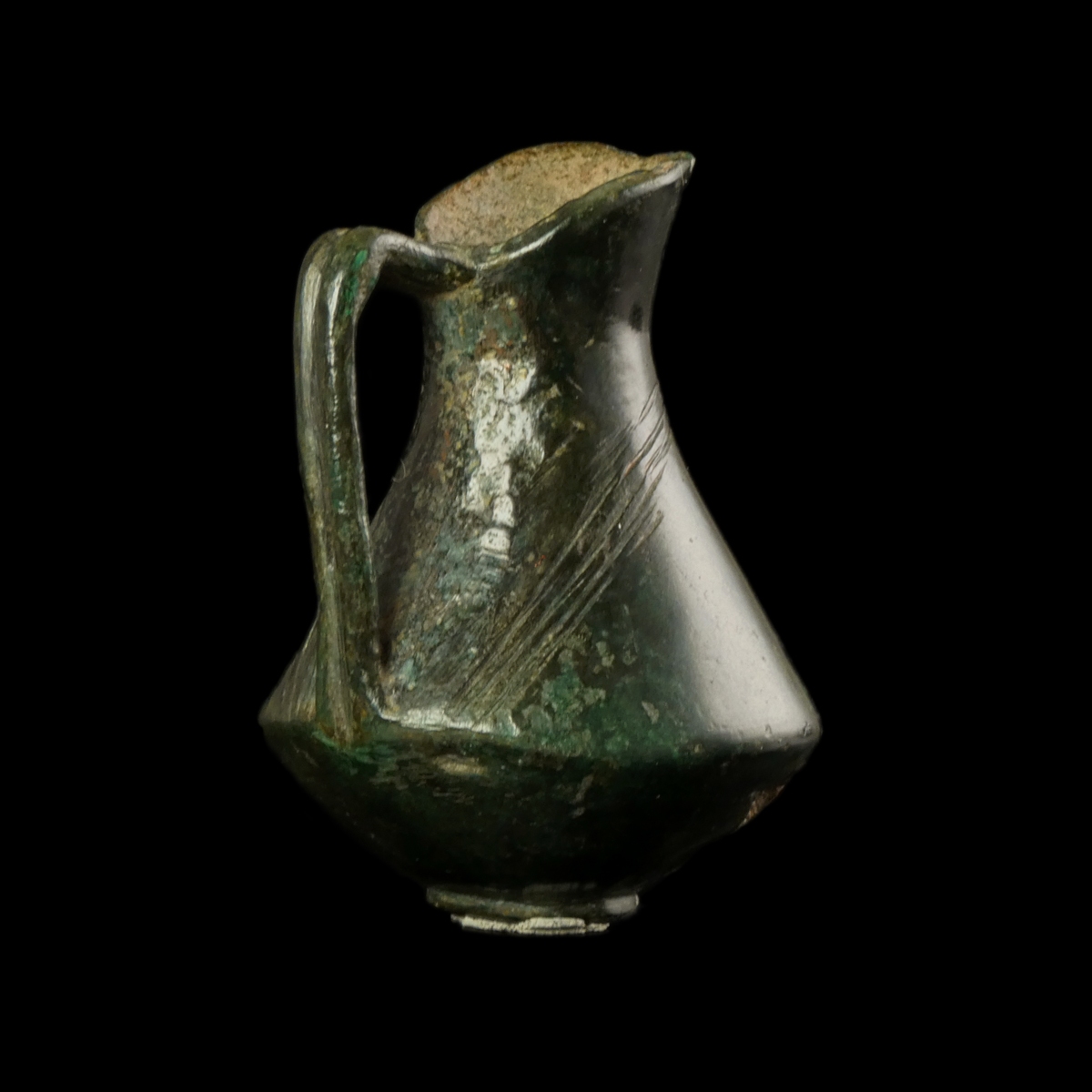 Ancient Greece, bronze miniature Jug