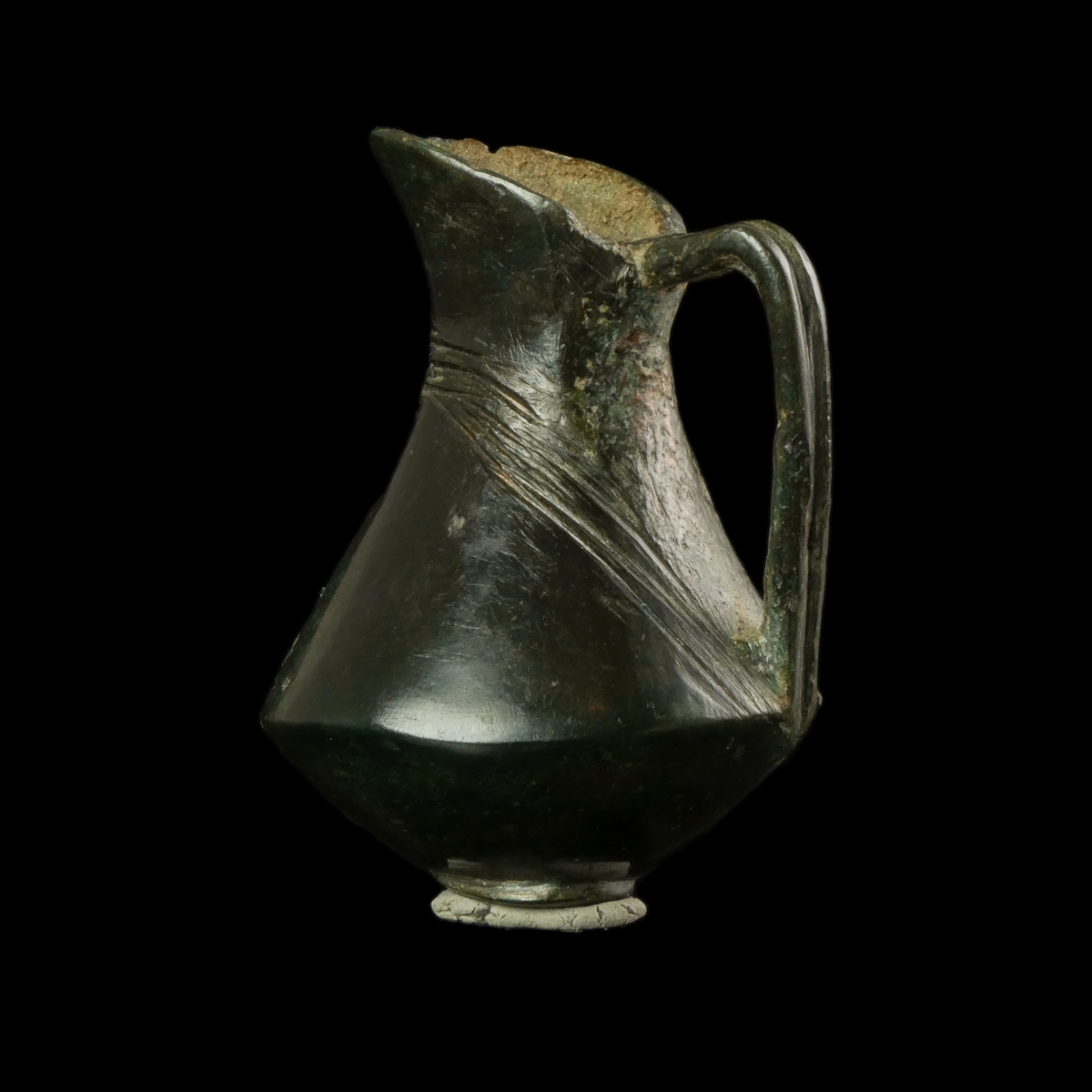 Ancient Greece, bronze miniature Jug