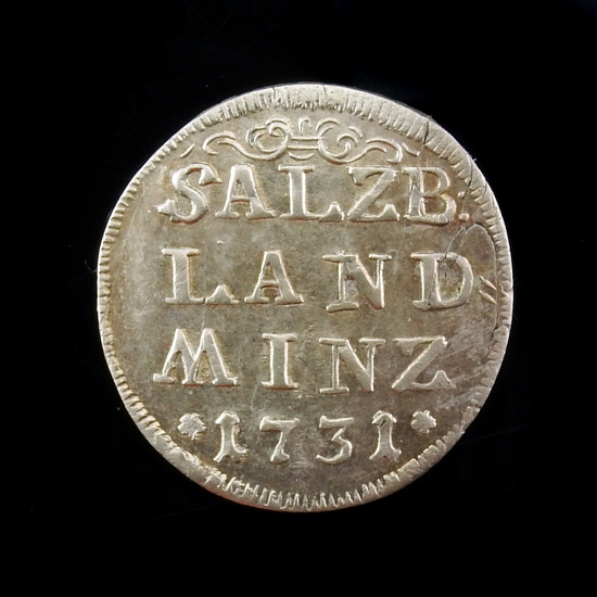 Austria, Salzburg, 4 Kreuzer (batzen) 1731