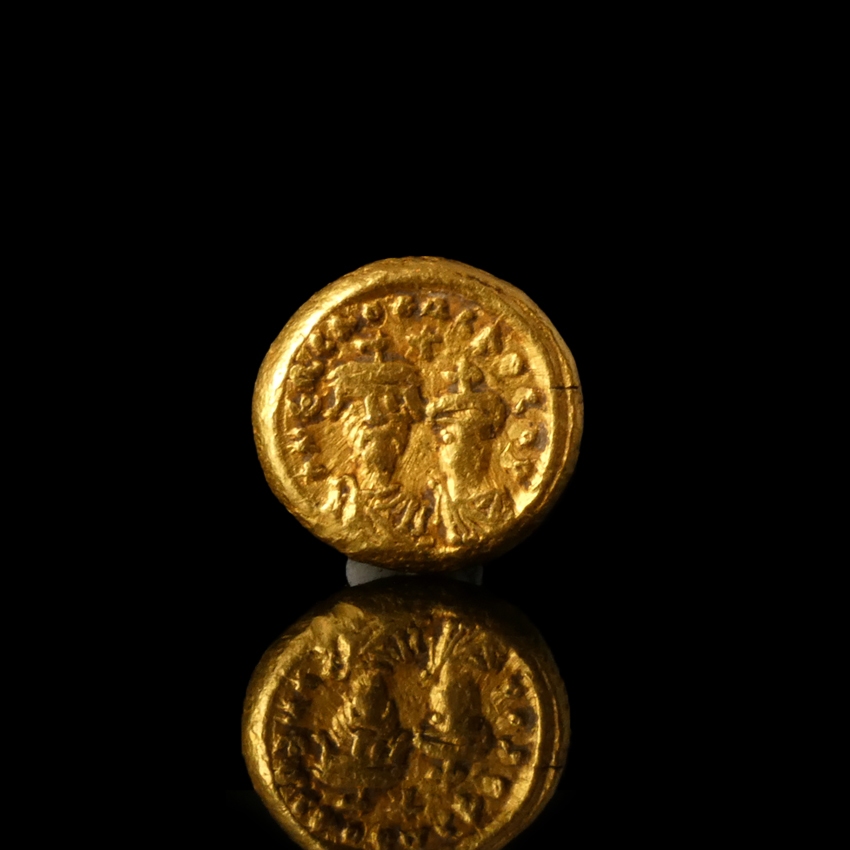 Byzantine Empire, Heraclius Constantine gold Solidus