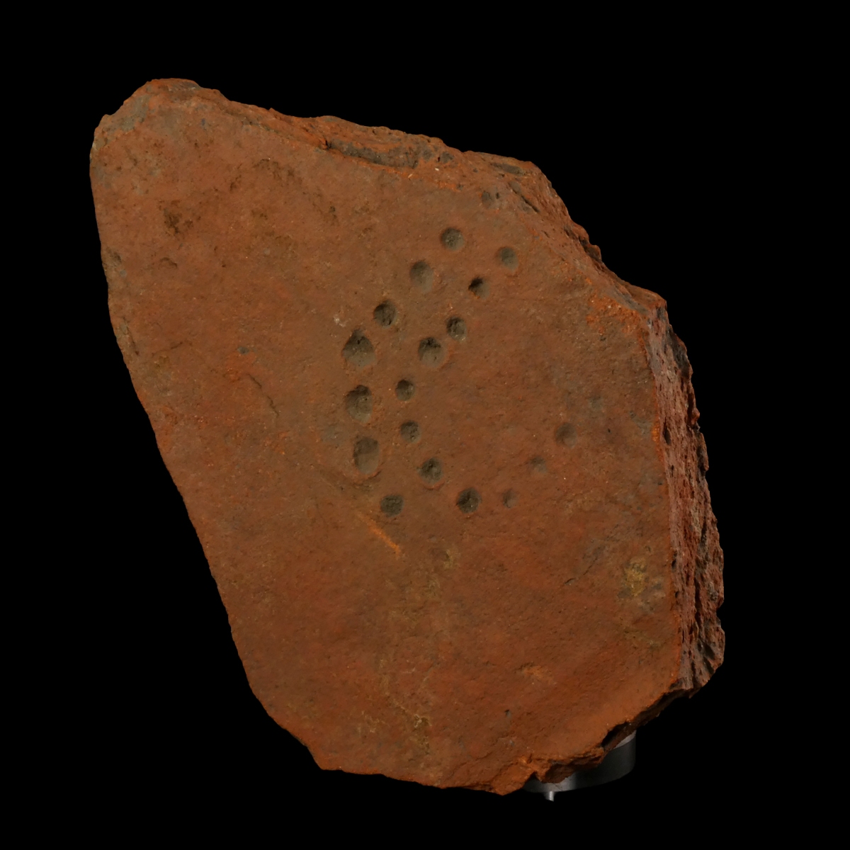 Fragment of Roman tegula with Legionary sandal imprint