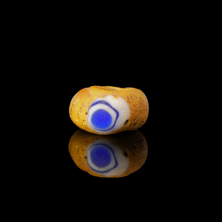 Iron Age, Celtic glass stratified 'Eye' bead