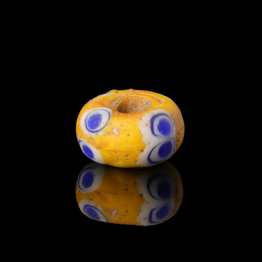 Iron Age, Celtic glass stratified 'Eye' bead