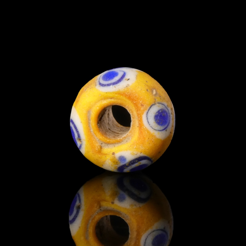 Iron Age, Celtic glass stratified 'Eye' bead