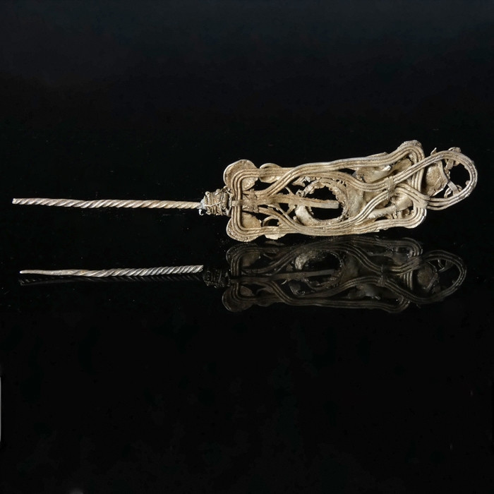 Iron Age, Celtic silver filigree hairpin