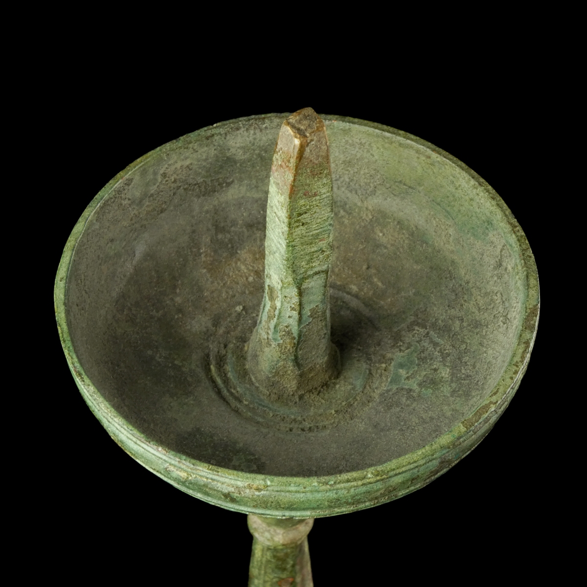 Late Roman - early Byzantine bronze Candlestick - Tripod