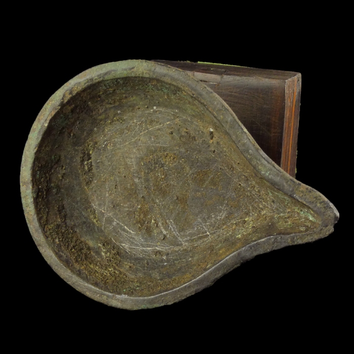 Late Roman - early Byzantine bronze lamp filler