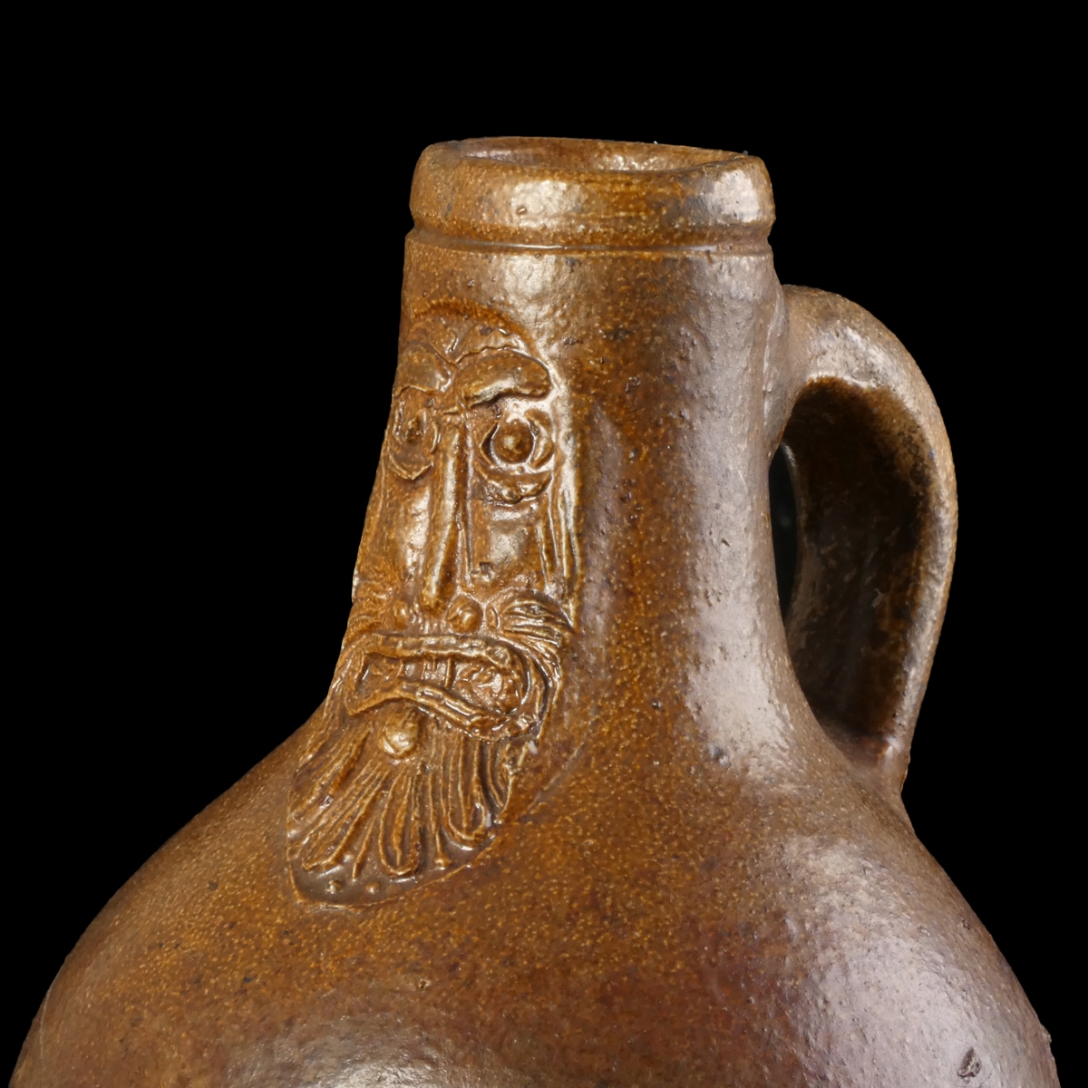 Rare small Bellarmine Jug (Baardmankruikje), Frechen