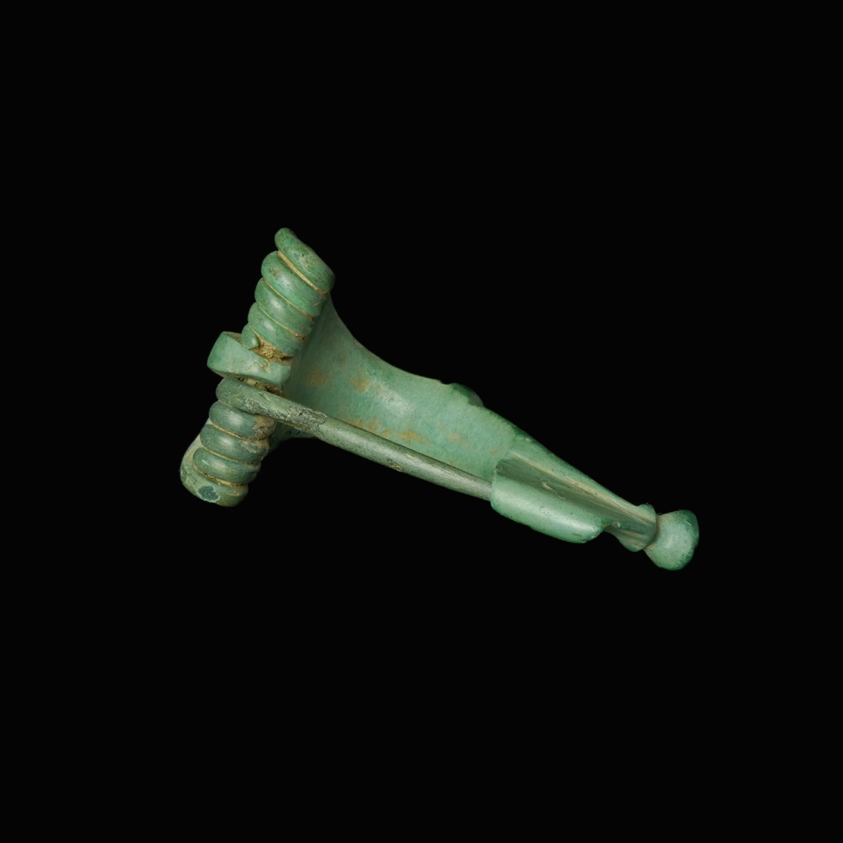 Roman bronze bow fibula