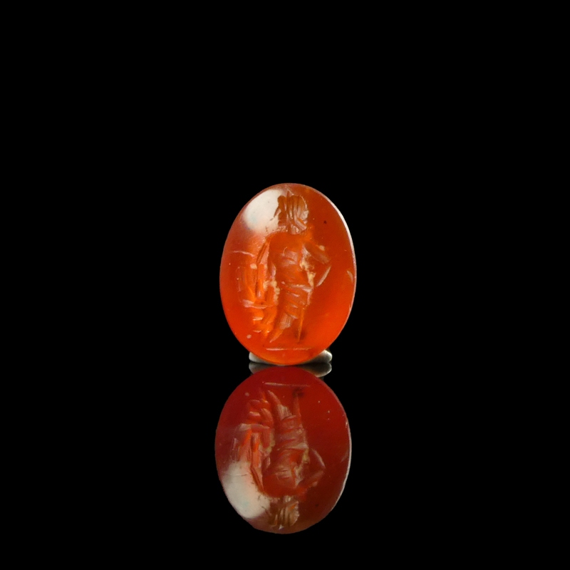 Roman carnelian intaglio with Ceres