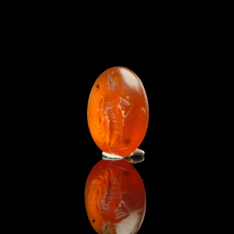 Roman carnelian intaglio with Ceres