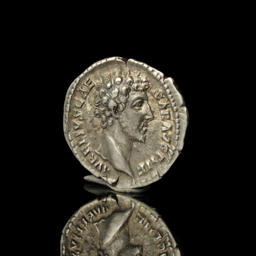 Roman Empire, Marcus Aurelius (Caesar 139-161), AR Denarius