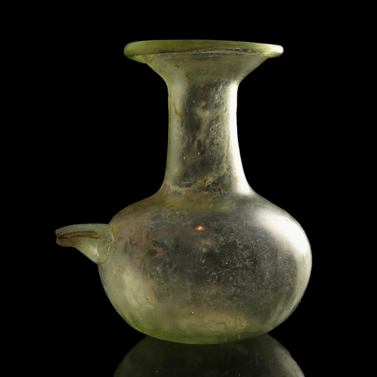 Roman glass baby feeding bottle