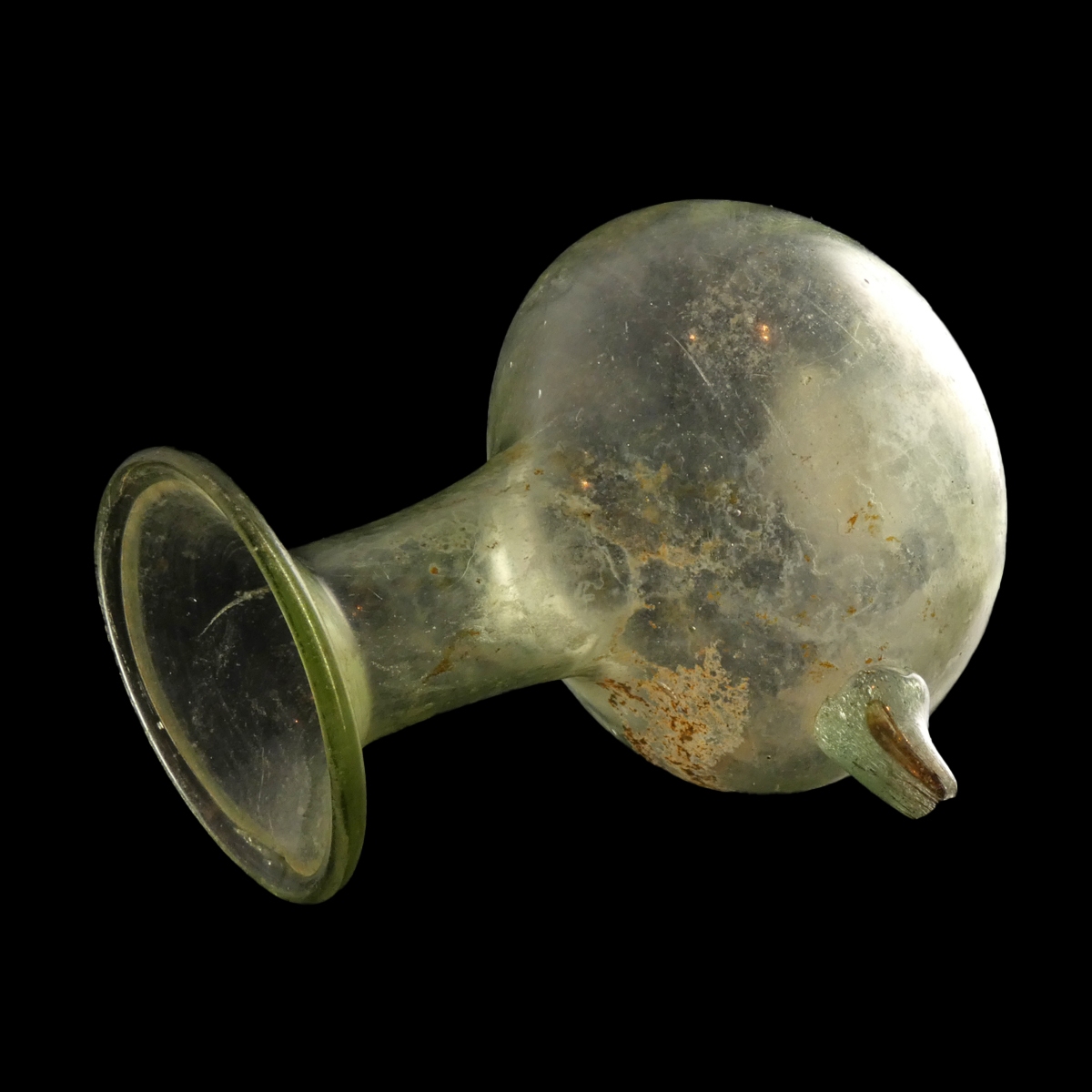 Roman glass baby feeding bottle