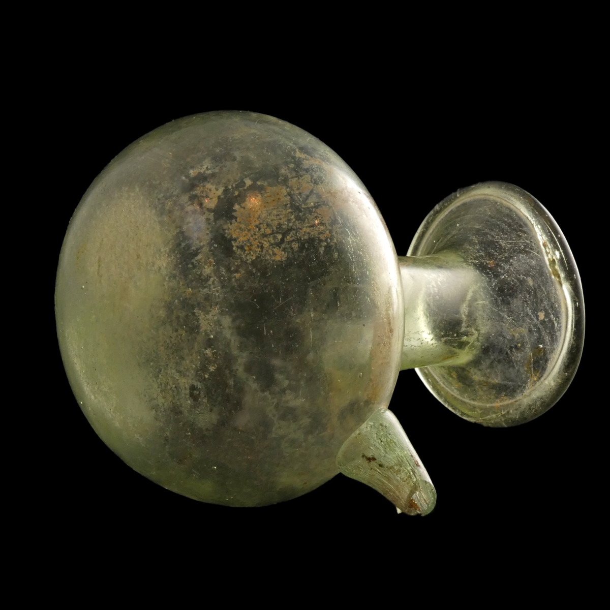 Roman glass baby feeding bottle