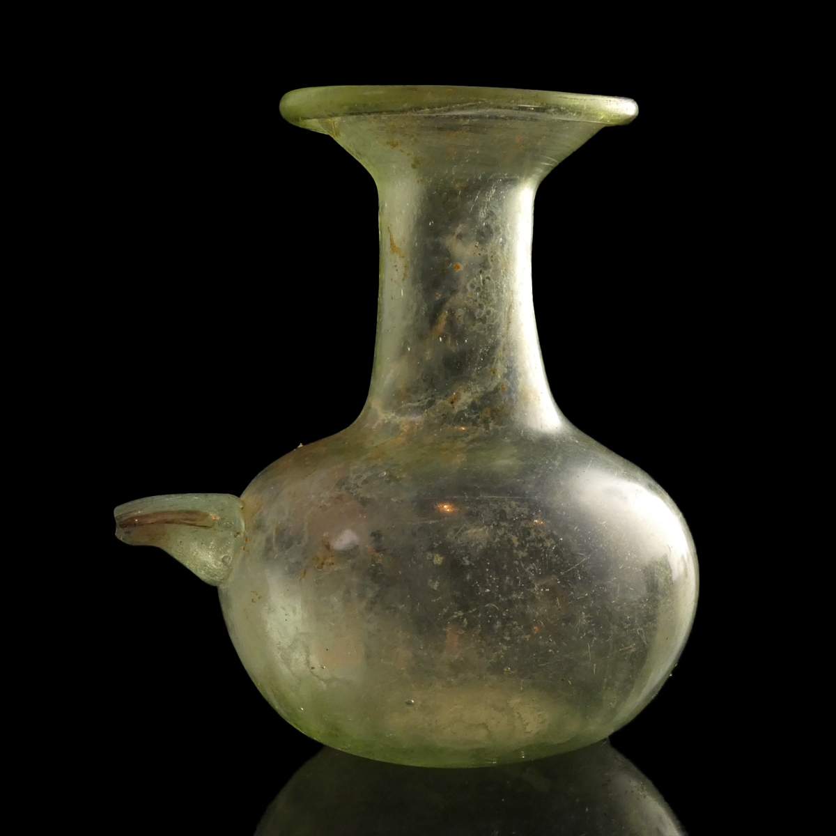 Roman glass baby feeding bottle