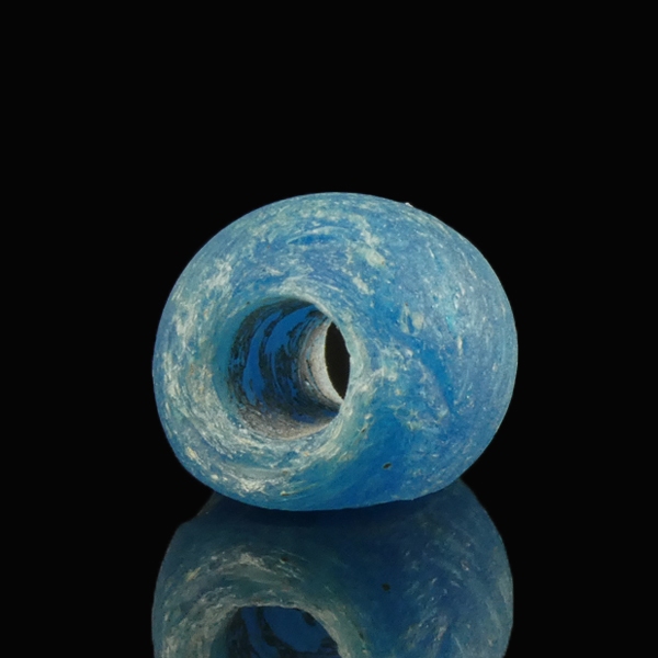 Roman glass bead, large size