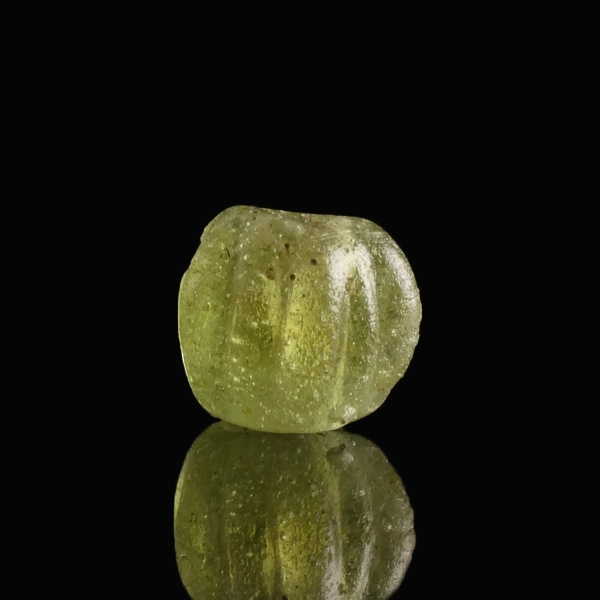 Roman glass melon bead