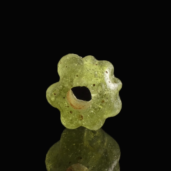 Roman glass melon bead