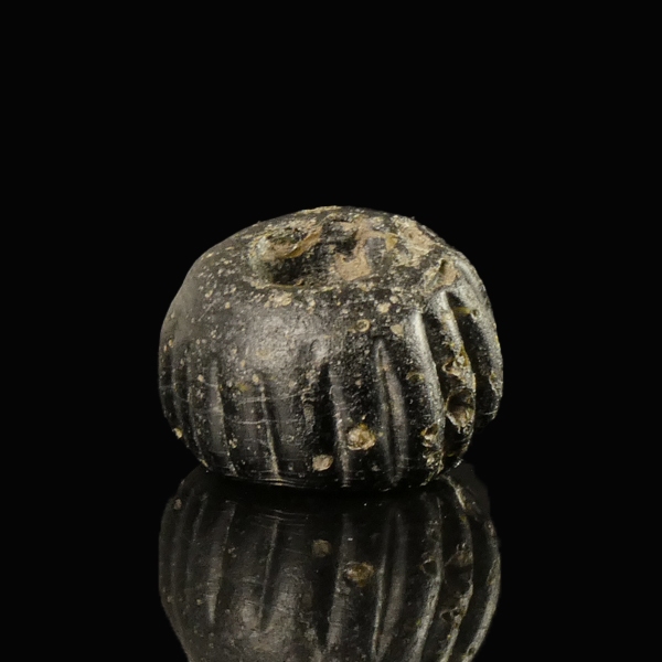 Roman glass melon bead