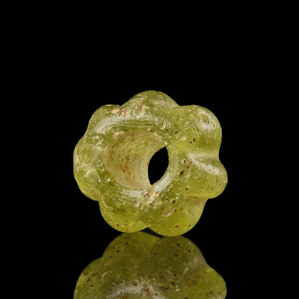 Roman glass melon bead