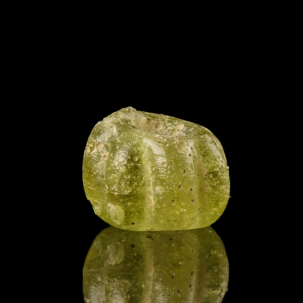 Roman glass melon bead