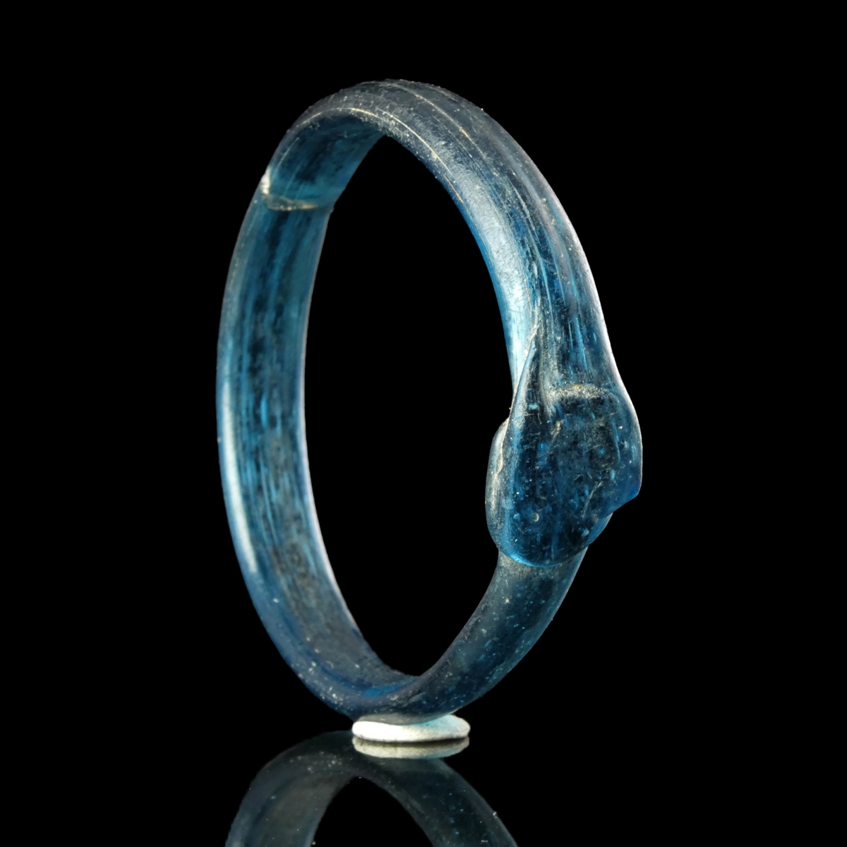 Roman votive or child's glass bracelet/bangle