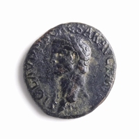 Roman Empire, Claudius (41-54 AD),Æ Dupondius, incusum