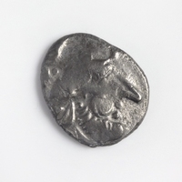 Danubian Celts, Pannonia, AR Tetradrachm, 'Kugelwange' type