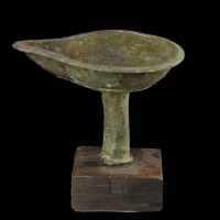 Late Roman - early Byzantine bronze lamp filler