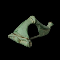 Roman bronze bow fibula