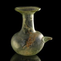 Roman glass baby feeding bottle