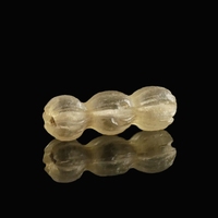 Roman triple glass bead