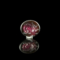 Roman garnet intaglio with Pegasus