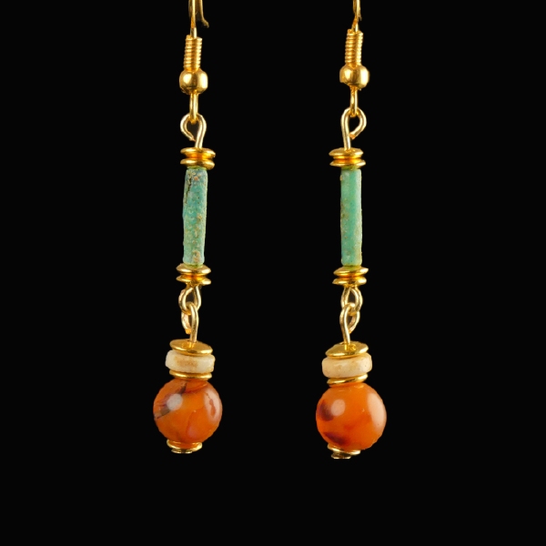 Egyptian Beads - Earrings